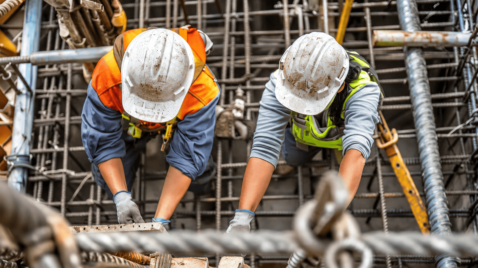 RJ & CO Scaffolding Contractors visiting card